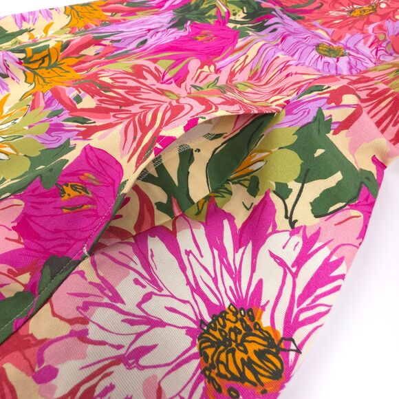 NEW Max Mara Coccole Puff Sleeve Dress Soft Girl Floral Cottagecore Coquette 0 - Picture 8 of 8